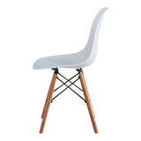 Aoolive 4 Pcs Dining Chairs with Wood Legs, Easy to Assemble