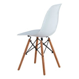 Aoolive 4 Pcs Dining Chairs with Wood Legs, Easy to Assemble