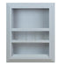 Apache Recessed in wall Bathroom Magazine Rack - N/A