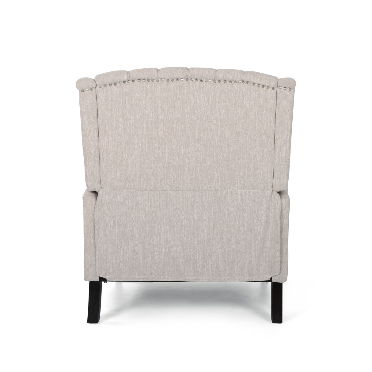 Apaloosa Oversized Tufted Fabric Oversized Pushback Recliner by Christopher Knight Home