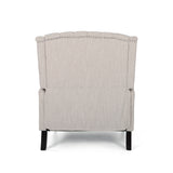 Apaloosa Oversized Tufted Fabric Oversized Pushback Recliner by Christopher Knight Home