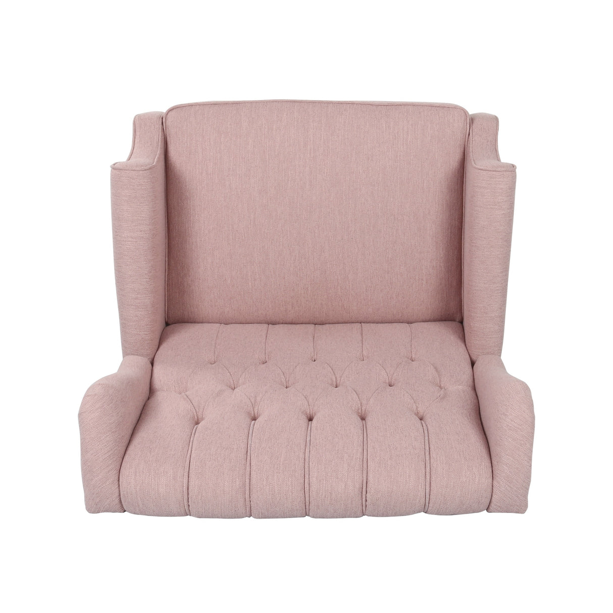 Apaloosa Oversized Tufted Fabric Oversized Pushback Recliner by Christopher Knight Home