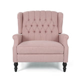 Apaloosa Oversized Tufted Fabric Oversized Pushback Recliner by Christopher Knight Home