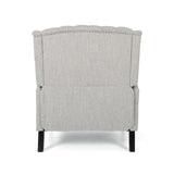 Apaloosa Oversized Tufted Fabric Oversized Pushback Recliner by Christopher Knight Home