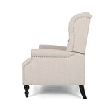 Apaloosa Oversized Tufted Fabric Oversized Pushback Recliner by Christopher Knight Home