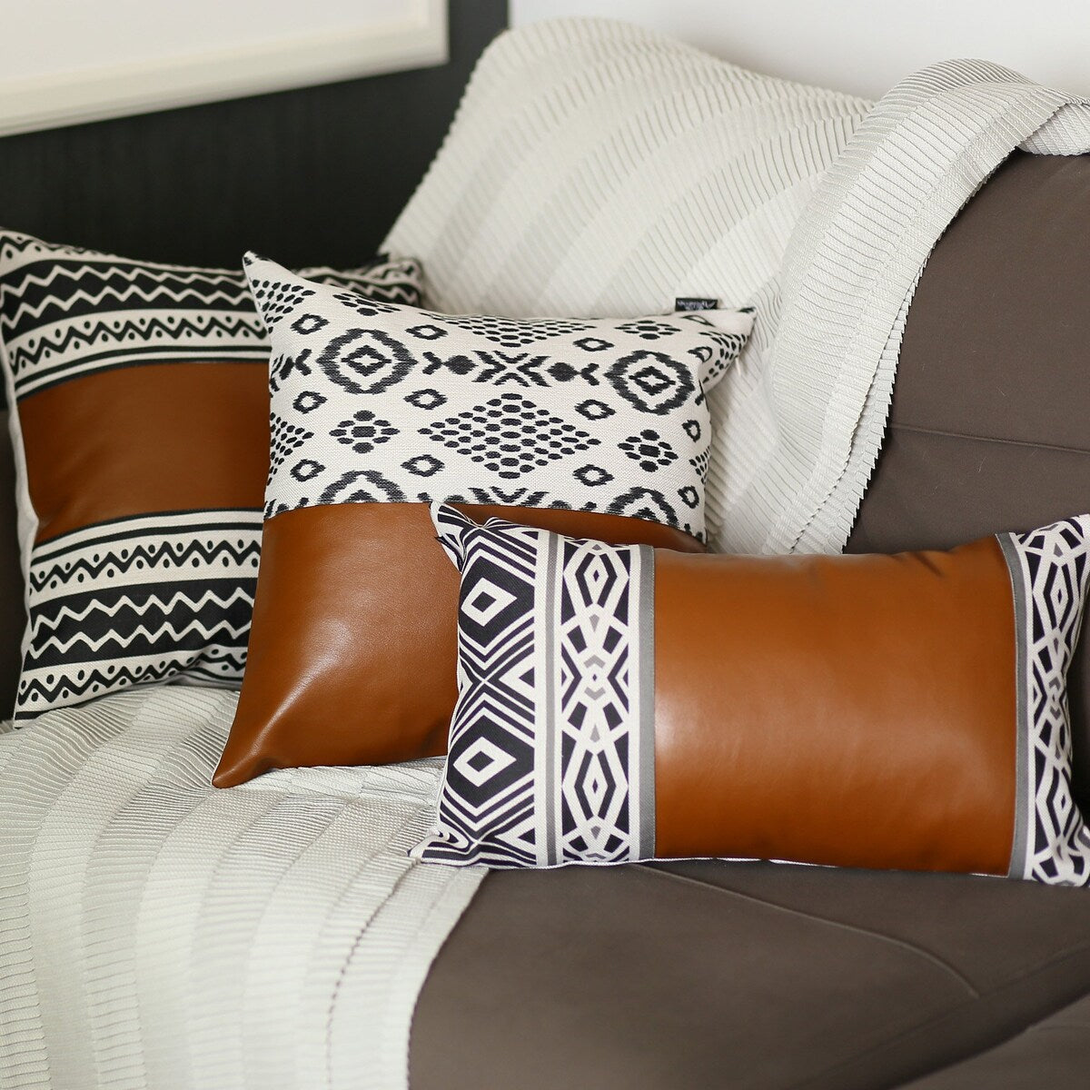 The Curated Nomad Baywood Decorative 12x20 Lumbar Throw Pillow Cover