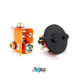 Aqua Rondo by KubeBath 2-Way Rough-In Valve W/ Cover Plate, Handle and Diverter