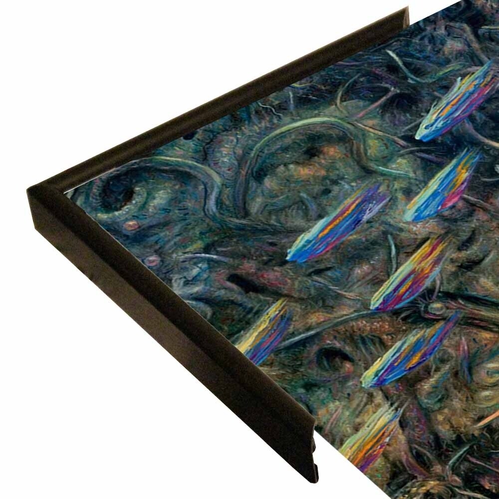 Aquarium 2-JAMJOH131771 Print 30"x20.5" by James W. Johnson