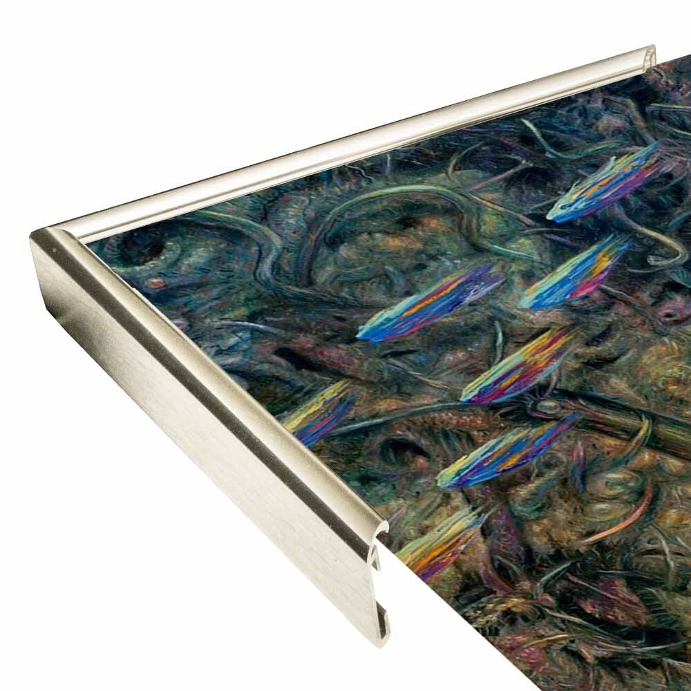 Aquarium 2-JAMJOH131771 Print 30"x20.5" by James W. Johnson