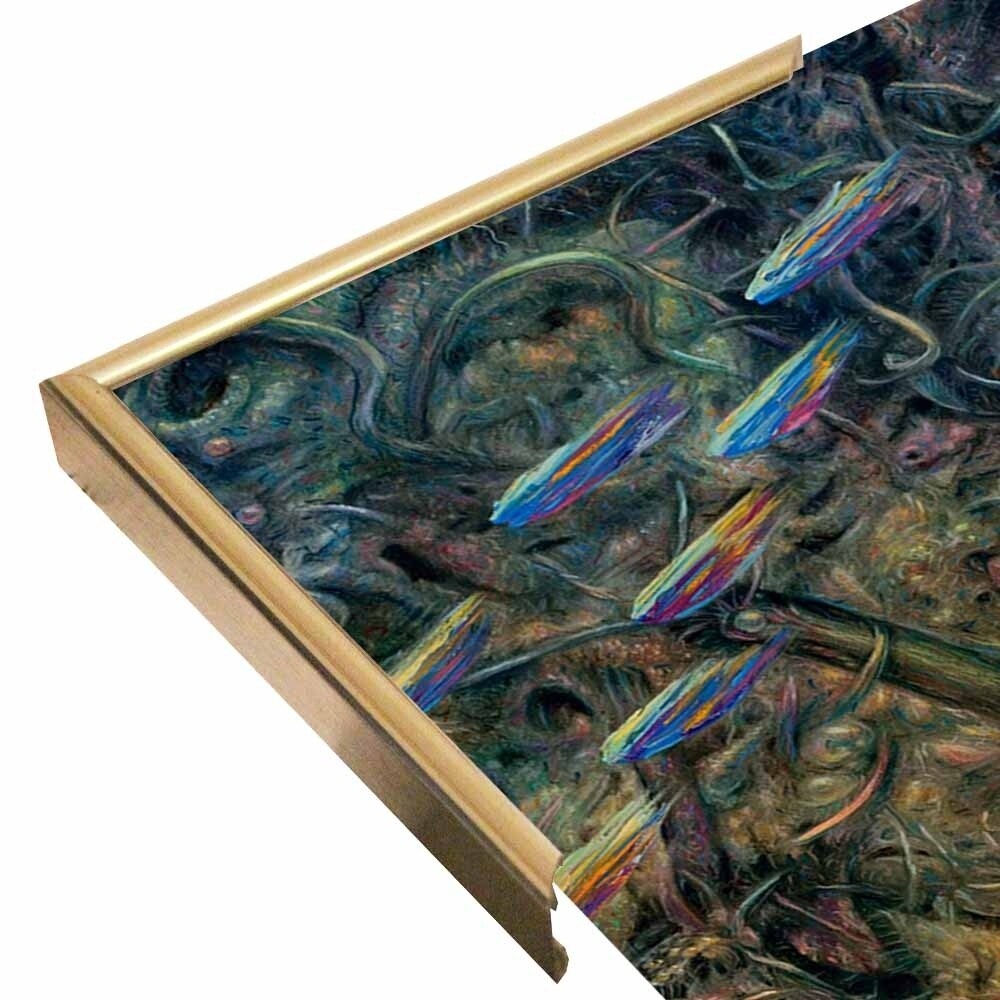 Aquarium 2-JAMJOH131771 Print 30"x20.5" by James W. Johnson