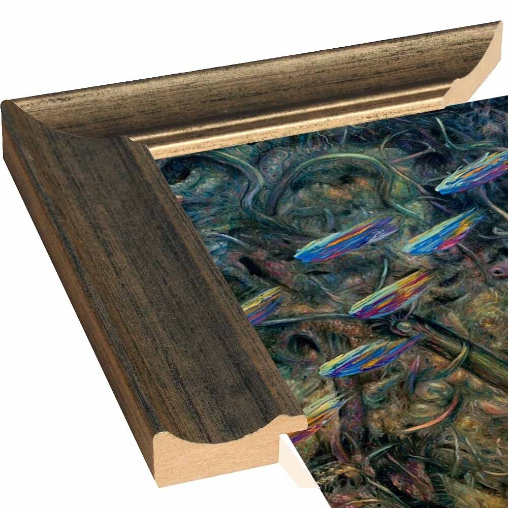 Aquarium 2-JAMJOH131771 Print 30"x20.5" by James W. Johnson