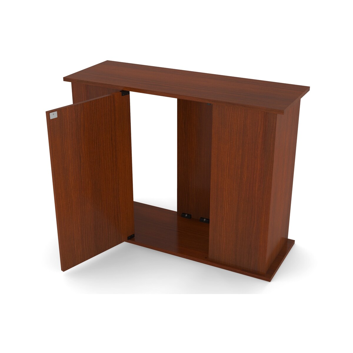 Aquatic Fundamentals 30/45 Gallon Serene Cherry Aquarium Stand with Enclosed Storage