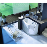 Aquatica Baby-Boomer-R HydroRelax Jetted Walk-In Bathtub (US version 110V/60Hz)