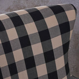 Arabella Plaid Fabric Club Chair by Christopher Knight Home