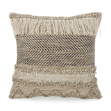 Arbuton Hand-Loomed Boho Throw Pillow by Christopher Knight Home