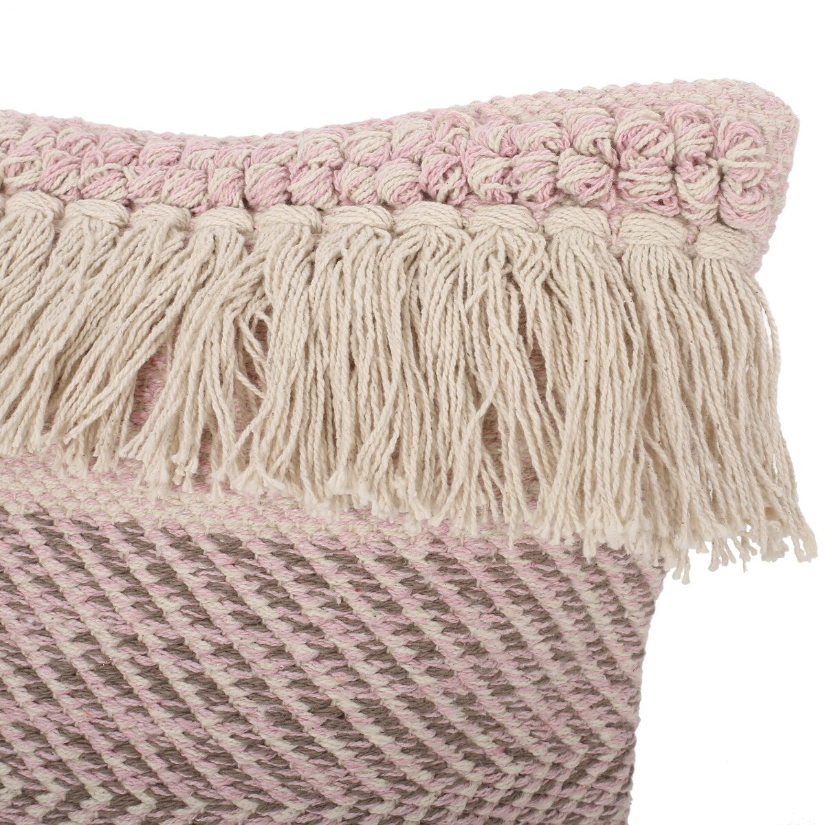 Arbuton Hand-Loomed Boho Throw Pillow by Christopher Knight Home