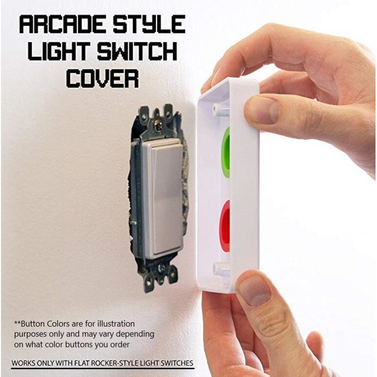 Arcade Light Switch Plate Cover - BBB