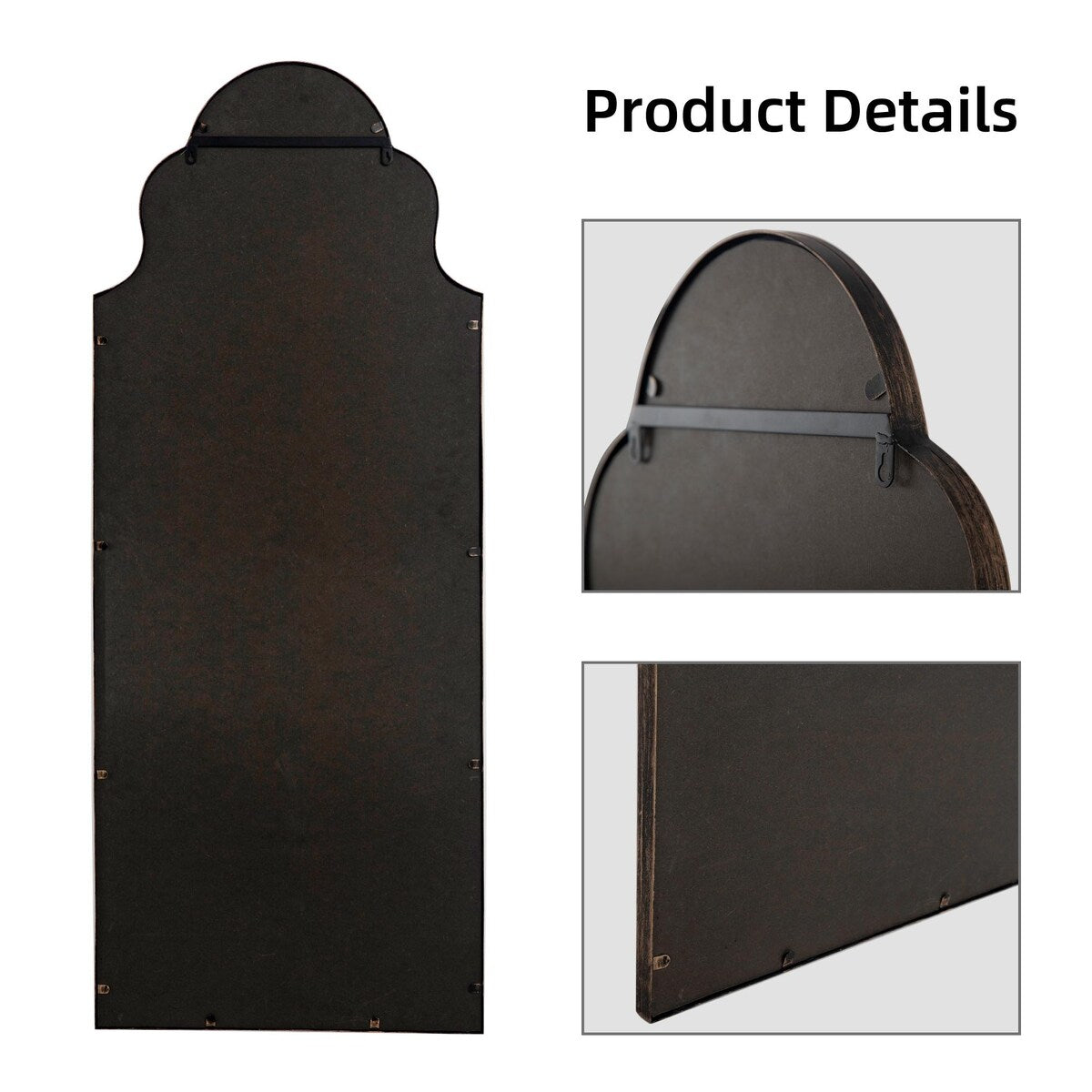 Arch Mirror Iron Mirror Wall Mirror - 59*24