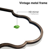 Arch Mirror Iron Mirror Wall Mirror - 59*24