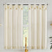 Archaeo Cotton Blend Button Tab Top Cafe Curtain Pair