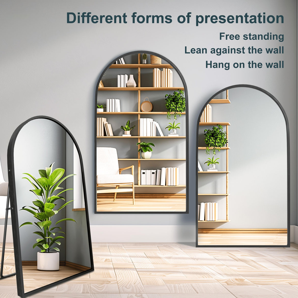 Arched Mirror Modern Full-length Mirror Floor Mirror - 67*40