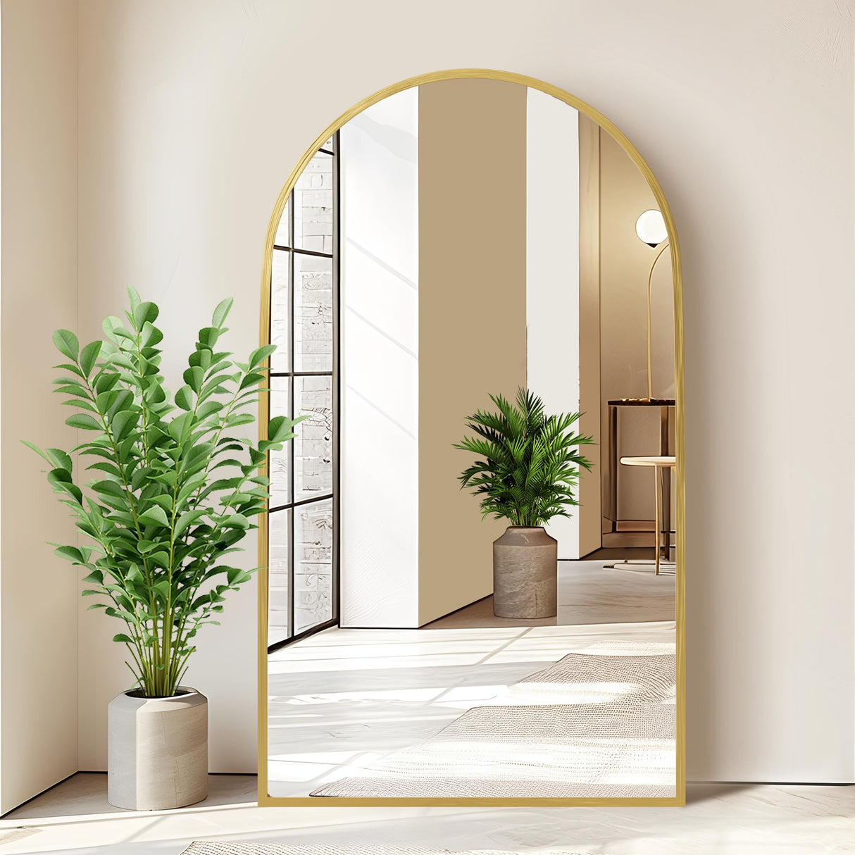 Arched Mirror Modern Full-length Mirror Floor Mirror - 67*40