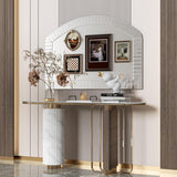 Arched Mirrors Vanity Wall Decor Decorative Mantel for Living Room - 40"x28"