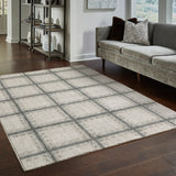 Style Haven Archer Casual Geometric Grey/ Teal Indoor Area Rug