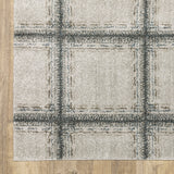 Style Haven Archer Casual Geometric Grey/ Teal Indoor Area Rug
