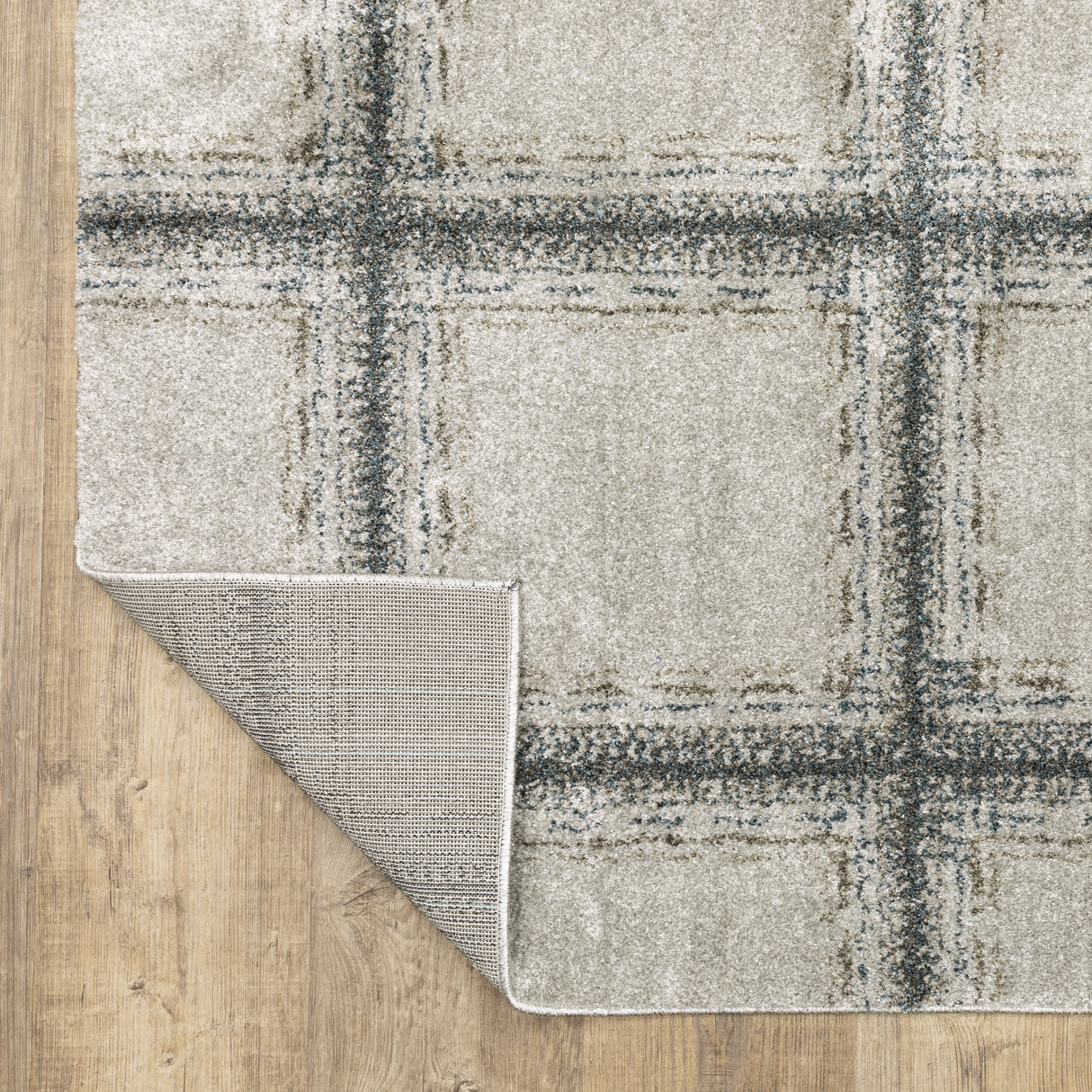 Style Haven Archer Casual Geometric Grey/ Teal Indoor Area Rug