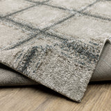 Style Haven Archer Casual Geometric Grey/ Teal Indoor Area Rug