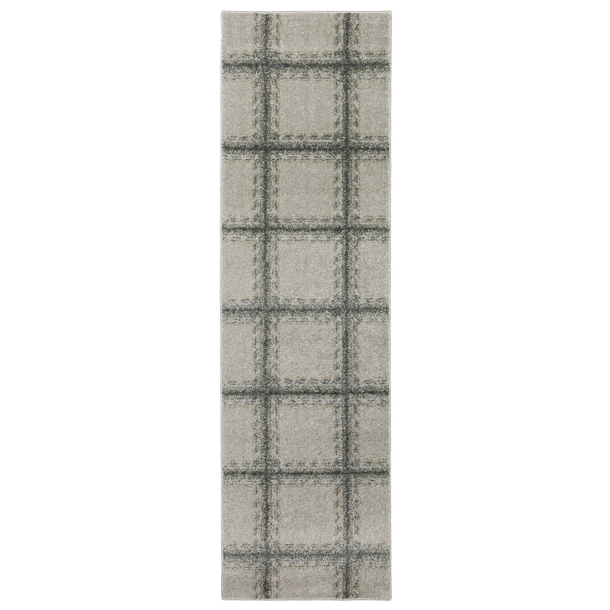 Style Haven Archer Casual Geometric Grey/ Teal Indoor Area Rug
