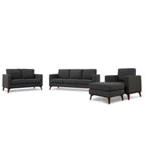 Archer Sofa, Loveseat, Chair and Ottoman living room set