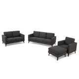 Archer Sofa, Loveseat, Chair and Ottoman living room set