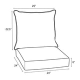 ARDEN Oceantex Seat Cushion Set