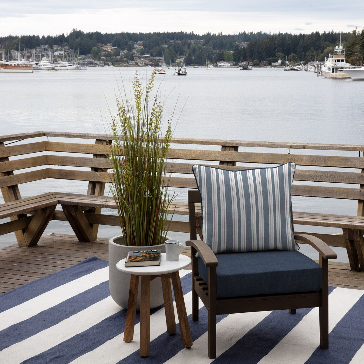 ARDEN Oceantex Seat Cushion Set