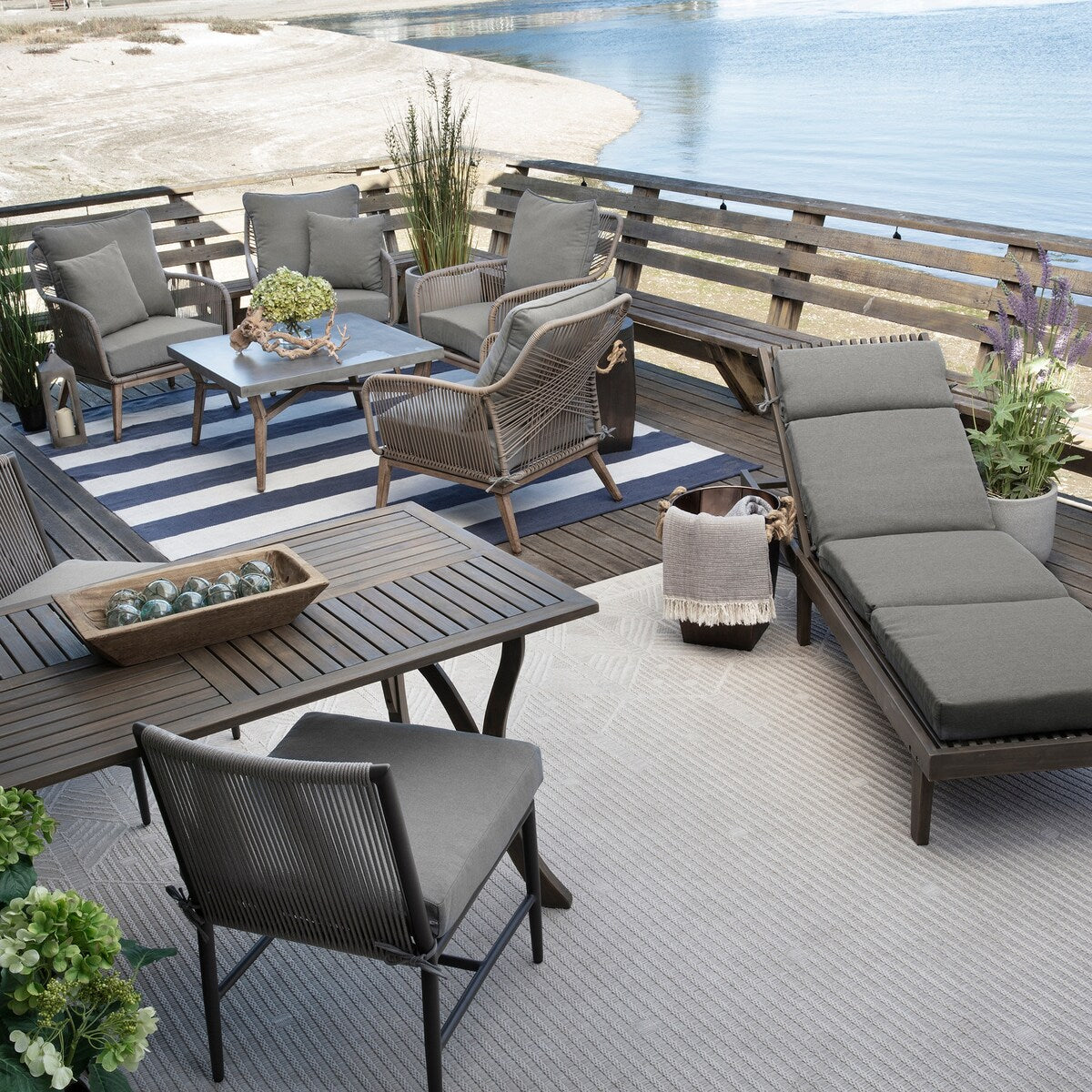 ARDEN Oceantex Seat Cushion Set