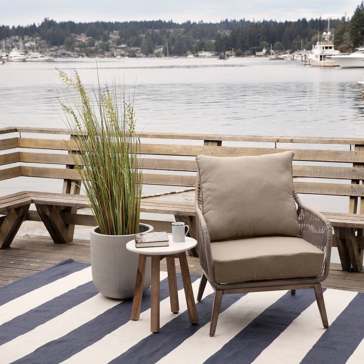 ARDEN Oceantex Seat Cushion Set