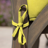 ARDEN Leala Texture 21-inch Square Patio Chair Cushion Set