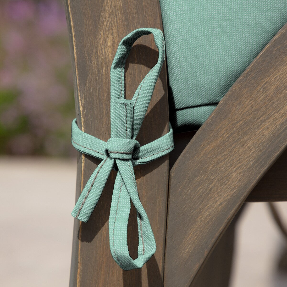 ARDEN Leala Texture 21-inch Square Patio Chair Cushion Set