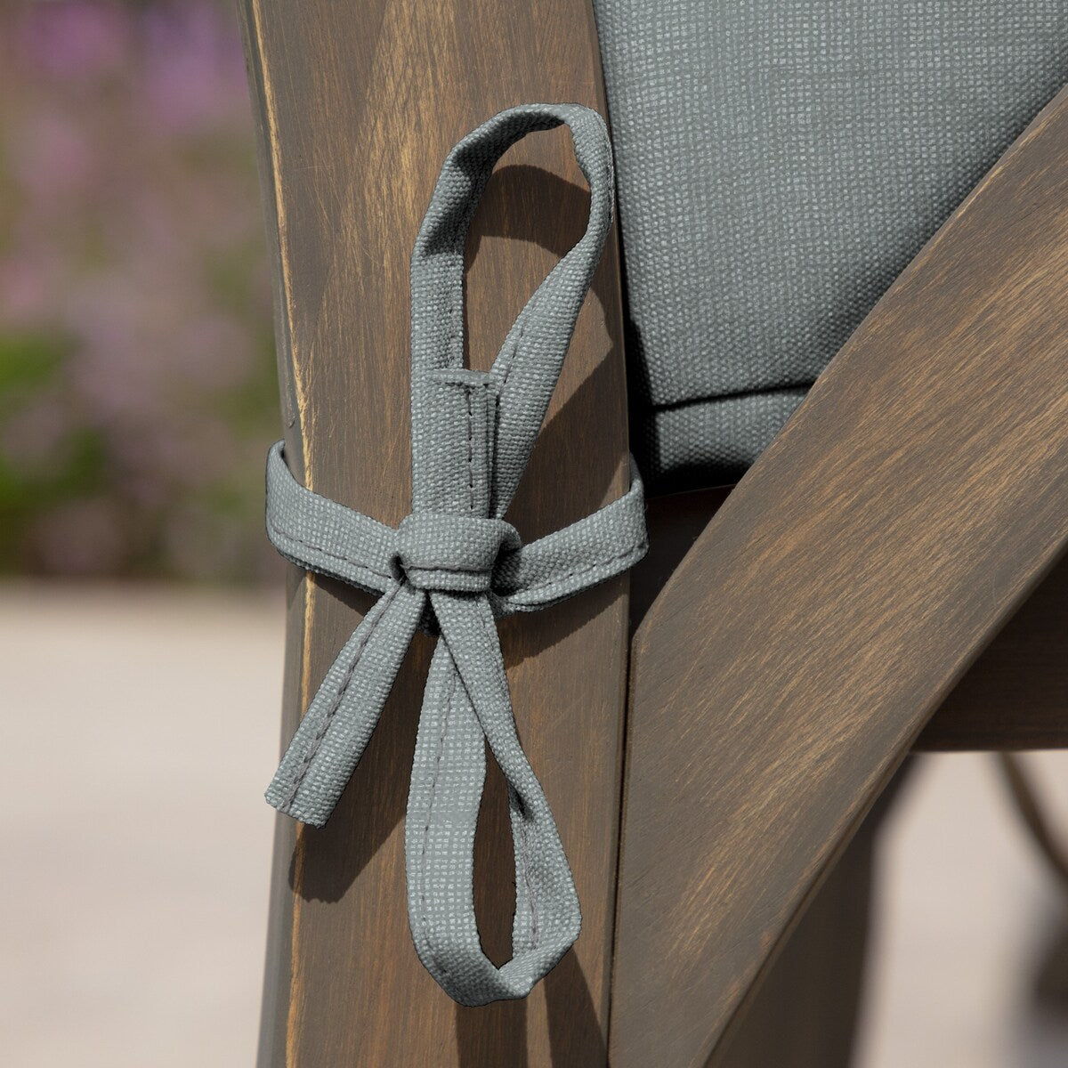 ARDEN Leala Texture 21-inch Square Patio Chair Cushion Set