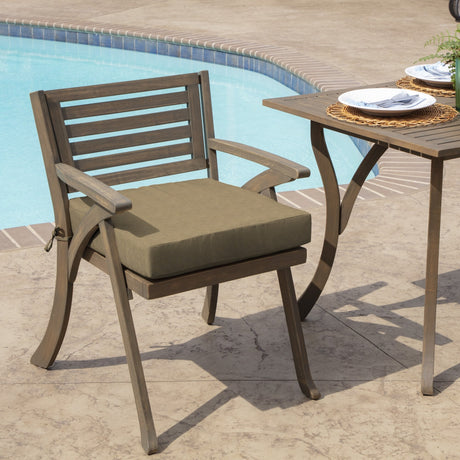 ARDEN Olefin Outdoor 21 x 21 in. Seat Cushion