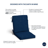 ARDEN Outdoor Dining Chair Cushion