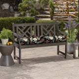 ARDEN Outdoor Plush Modern Tufted Bench Cushion, 48 x 18