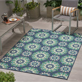 Area Rug with Non Slip Backing for Living Room,Bedroom,Bathroom,Printed Vintage Home Decor,Floor Decoration Carpet Mat - 6' x 7'