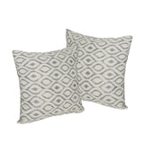 Arellano Modern Fabric Throw Pillows (Set of 2) by Christopher Knight Home