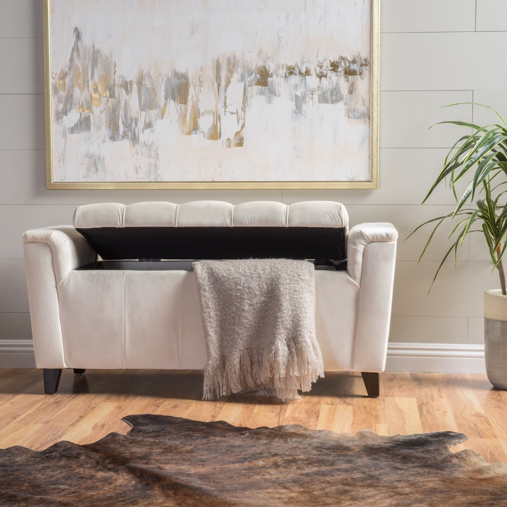 Argus Storage Ottoman Bench by Christopher Knight Home