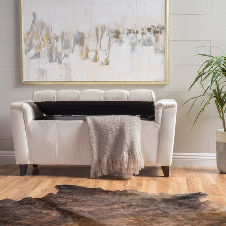 Argus Storage Ottoman Bench by Christopher Knight Home