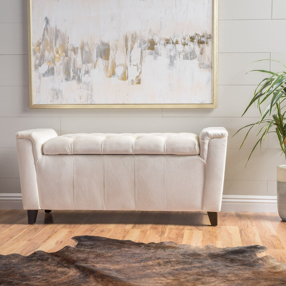 Argus Storage Ottoman Bench by Christopher Knight Home