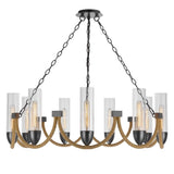 Argyle 12" Height Dark Bronze Metal Chandelier - One Size